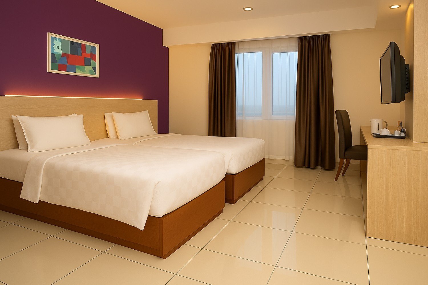 DELUXE TWIN ROOM